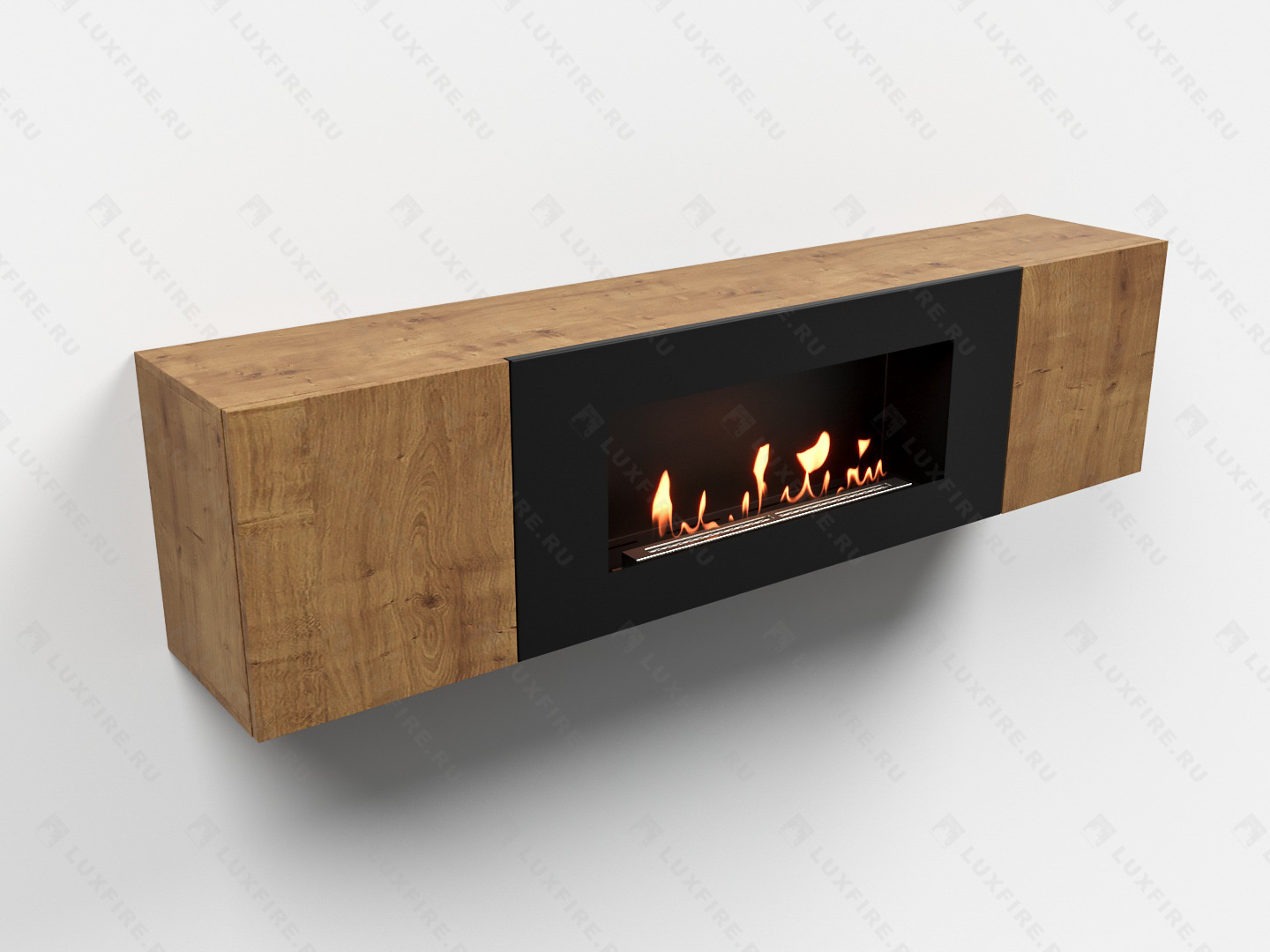 Тумба универсальная Lux Fire "Байкал" 1600, дуб вотан, с биокамином 900 Тумба универсальная Lux Fire "Байкал" 1600, дуб вотан, с биокамином 900 по цене 73 854 руб.