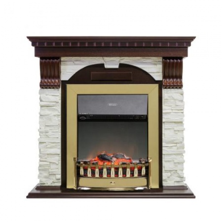 Dublin арочный сланец белый (темный дуб)+Lydon Brass Dublin арочный сланец белый (темный дуб)+Lydon Brass