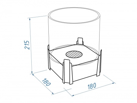 Настольный биокамин Lux Fire "Лев" Чёрный Настольный биокамин Lux Fire "Лев" Чёрный по цене 15 000 руб.