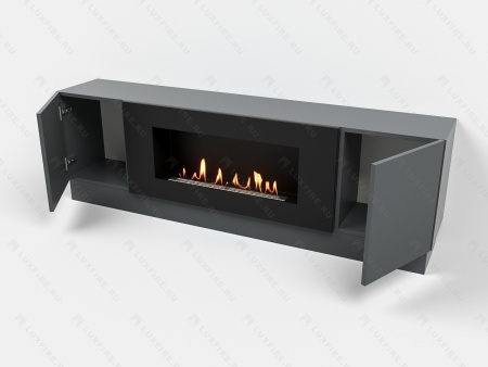 Тумба универсальная Lux Fire "Байкал" 1600, графит, с биокамином 900 Тумба универсальная Lux Fire "Байкал" 1600, графит, с биокамином 900 по цене 73 854 руб.
