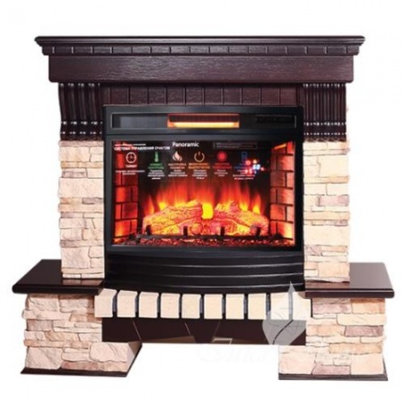 Экстер Альпина (темный дуб)+Panoramic 25 LED FX QZ