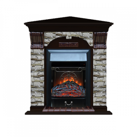 Арочный Алтай угловой (венге)+Majestic Black