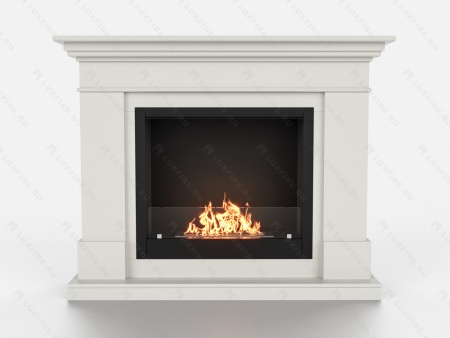 Биокамин Lux Fire с порталом Ангара 26, белый Биокамин Lux Fire с порталом Ангара 26, белый по цене 114 068 руб.
