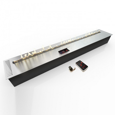 Автоматический биокамин ZeFire M 1800 шлифованный с ДУ по цене 579 000 руб.